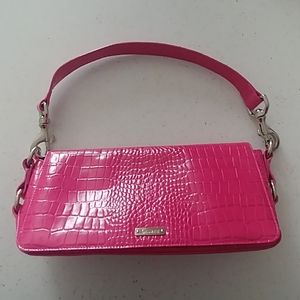 Lauren Ralph Lauren Faux Alligator Skin Purse